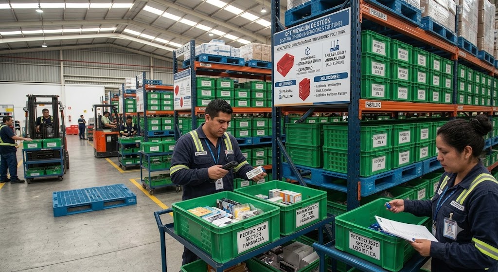 Cestas Plásticas para la Gestión de Inventarios. La Solución que Multiplica la Eficiencia Operativa