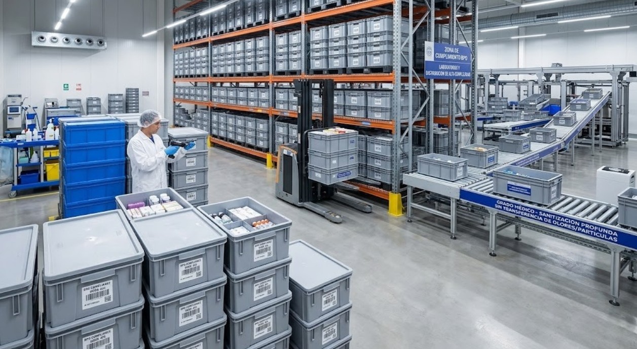 Cómo los Contenedores Plásticos de PP Virgen Revolucionan el mercado de laboratorios y Farmacias.