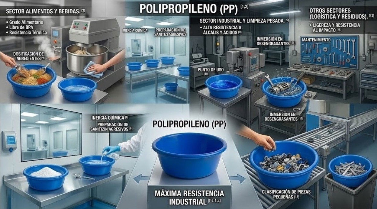 Envases de PP: La Solución Multiuso para Alimentos, Farmacia e Industria